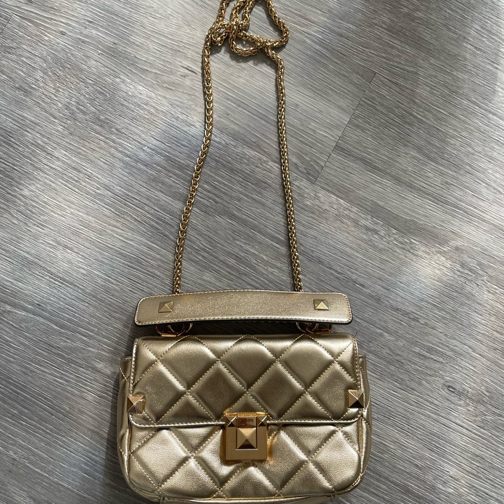 Gold Handbag